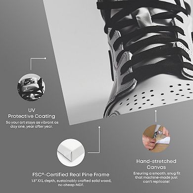 Notoriart Prove Them Wrong Minimalist Canvas Wall Art