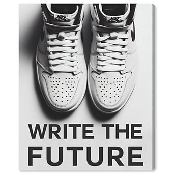 Notoriart Write The Future Canvas Wall Art