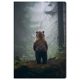 Notoriart Calling Mama Bear Canvas Wall Art