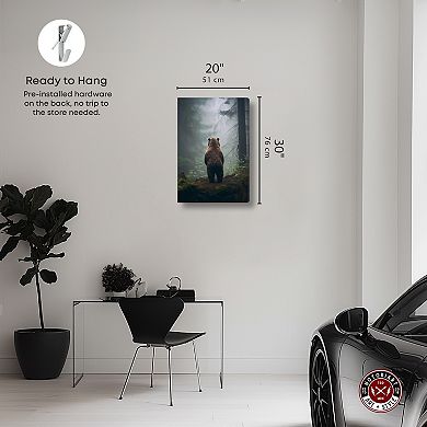 Notoriart Calling Mama Bear Canvas Wall Art