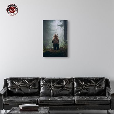 Notoriart Calling Mama Bear Canvas Wall Art
