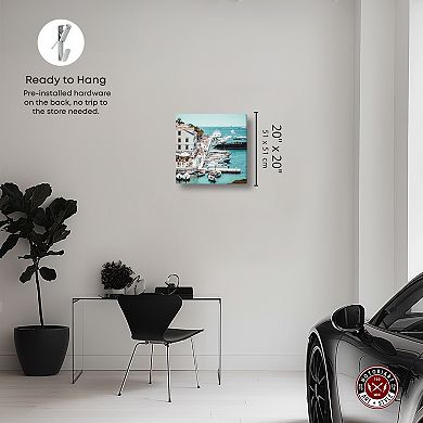 Notoriart Croatian Islands Canvas Wall Art