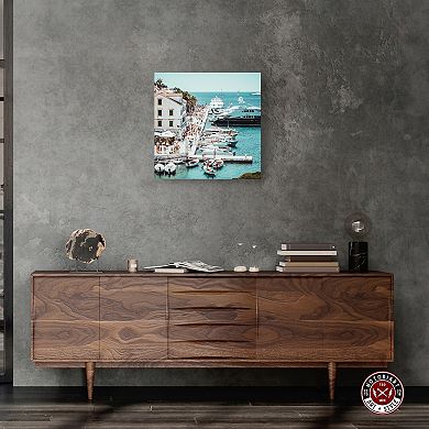 Notoriart Croatian Islands Canvas Wall Art