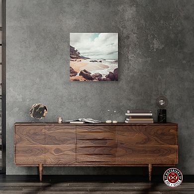 Notoriart Surfer's Cove Canvas Wall Art