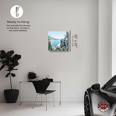 Notoriart St. Tropez Views Canvas Wall Art