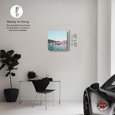 Notoriart European Boats Canvas Wall Art