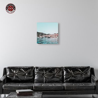 Notoriart European Boats Canvas Wall Art