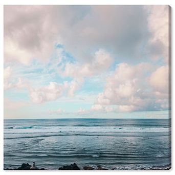 Notoriart Savaya Beach Canvas Wall Art