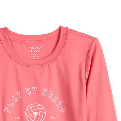 Girls 7-16 Tek Gear® Adaptive Tulip Side Tee