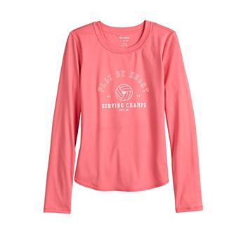 Girls 7-16 Tek Gear® Adaptive Tulip Side Tee