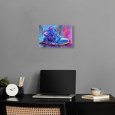 Notoriart Graffiti Sneaker Abstract Canvas Wall Art