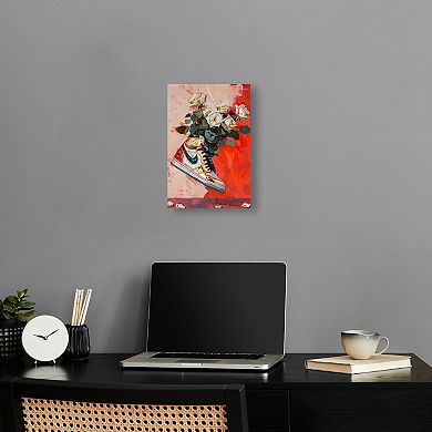Notoriart Bouquet Sneaker Canvas Wall Art
