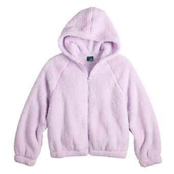 Girls 7-16 Tek Gear® Hooded Teddy Faux Fur Jacket