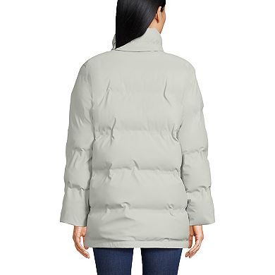 Petite Lands' End Insulated Slicker Puffer Jacket