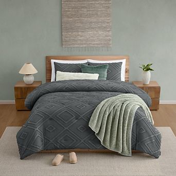 Bearpaw Brax Textured Comforter Set with Shams