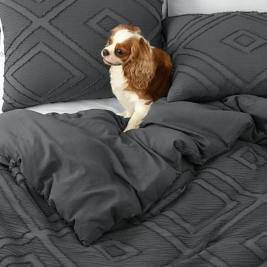Bearpaw Brax Textured Comforter Set