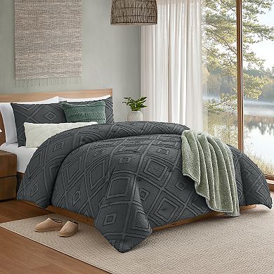 Bearpaw Brax Textured Comforter Set