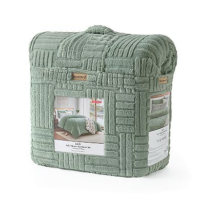 Bearpaw Jaela Faux Fur Comforter Set with Shams