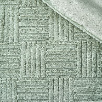 Bearpaw Jaela Faux Fur Comforter Set with Shams