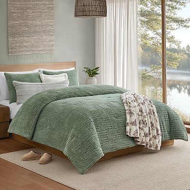 Bearpaw Jaela Faux Fur Comforter Set with Shams