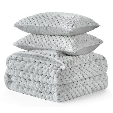 Bearpaw Catalina Faux Fur Comforter Set