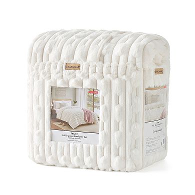 Bearpaw Jasper Faux Fur Comforter Set