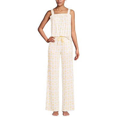 Women's Lands' End 2-pc. Pajama Top & Pajama Pants Set