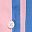 Rose Pink Brisk Blue