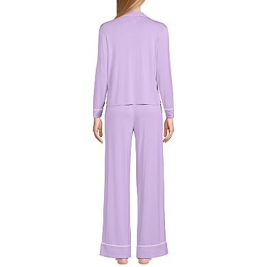 Petite Lands' End 2-Piece Pajama Top & Pajama Pants Sleep Set