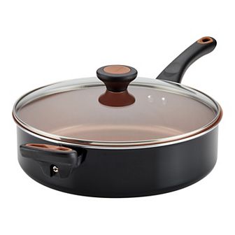 Farberware® Glide Copper 4-qt Ceramic Nonstick Saute Pan with Lid