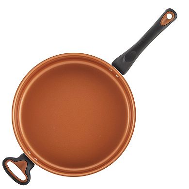 Farberware® Glide Copper 4-qt. Ceramic Nonstick Saute Pan with Lid