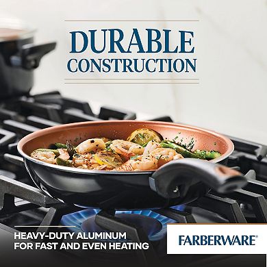 Farberware® Glide Copper 2-pc. Ceramic Nonstick Frying Pan Set