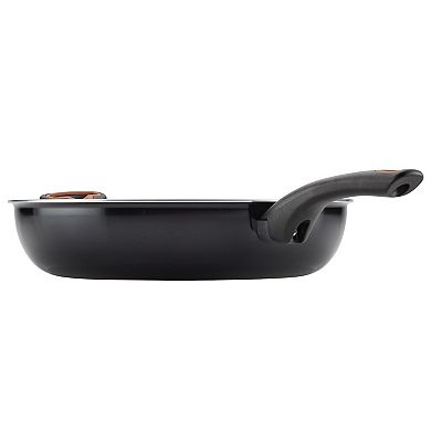 Farberware® 12-in. Glide Copper Ceramic Nonstick Deep Frying Pan with Helper Handle