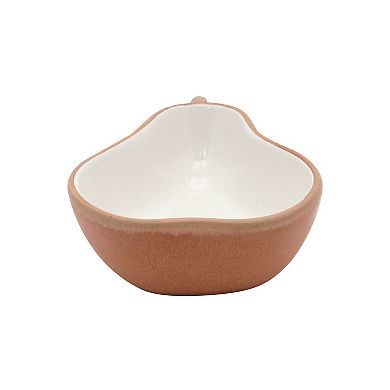 Mingle & Co. Pear Shaped Ceramic Bowl