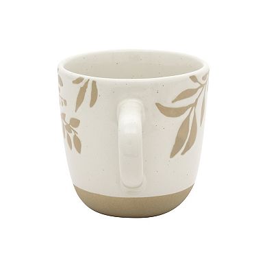 Mingle & Co. Botanical Design Stoneware Mug