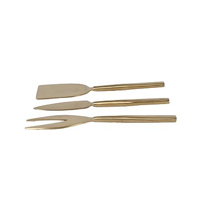 Mingle & Co. 3-pc. Metal Cheese Server Set