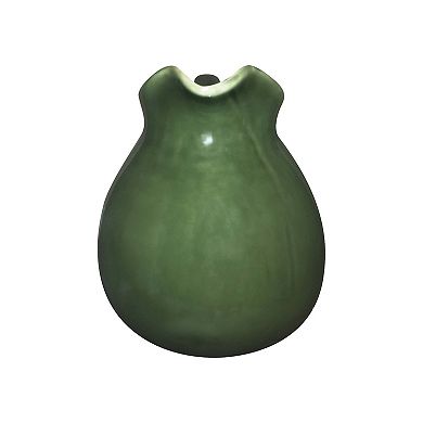 Mingle & Co. Leaf Design Ceramic Pitcher