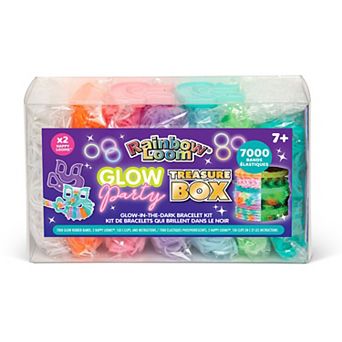 Rainbow Loom: Treasure Box Glow-in-The-Dark Edition DIY Bands Jewelry Kit