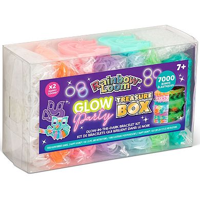 Rainbow Loom: Treasure Box Glow-in-The-Dark Edition DIY Bands Jewelry Kit