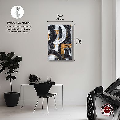 Notoriart Texture Symphony Part II Abstract Canvas Wall Art