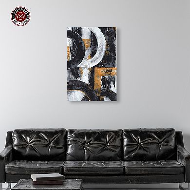 Notoriart Texture Symphony Part II Abstract Canvas Wall Art