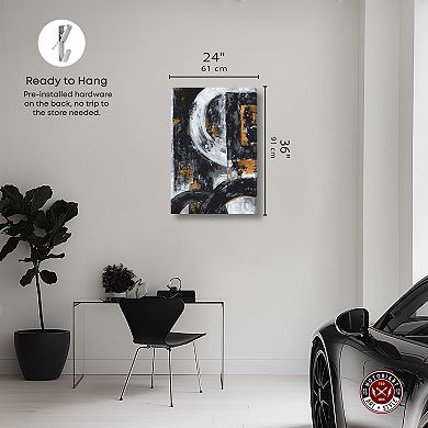 Notoriart Texture Symphony Part I Abstract Canvas Wall Art