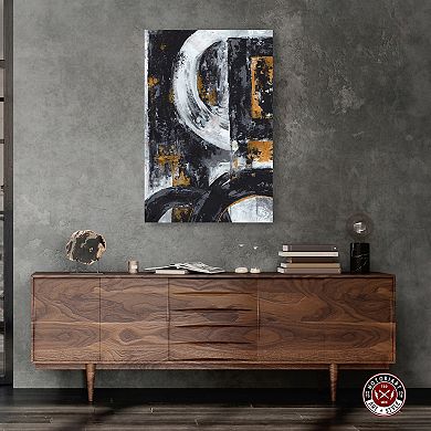 Notoriart Texture Symphony Part I Abstract Canvas Wall Art