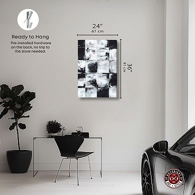 Notoriart Mosaic Minds Abstract Canvas Wall Art