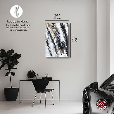 Notoriart Artistic Blossom Abstract Canvas Wall Art