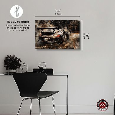 Notoriart Solid Drive Canvas Wall Art