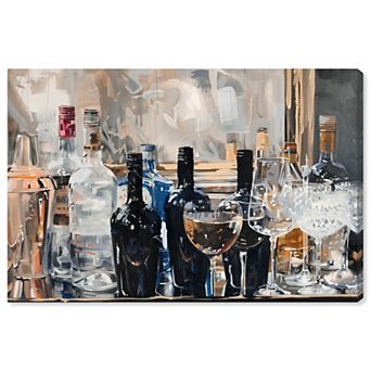 Notoriart Countertop Drinks Canvas Wall Art