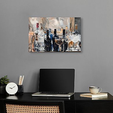 Notoriart Countertop Drinks Canvas Wall Art