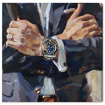 Notoriart Down To Business Canvas Wall Art