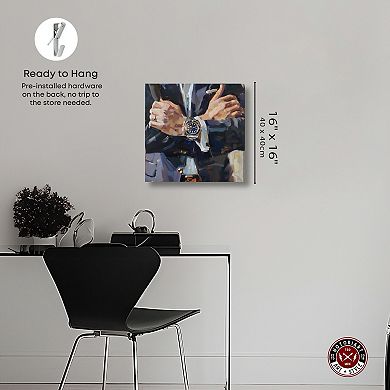 Notoriart Down To Business Canvas Wall Art